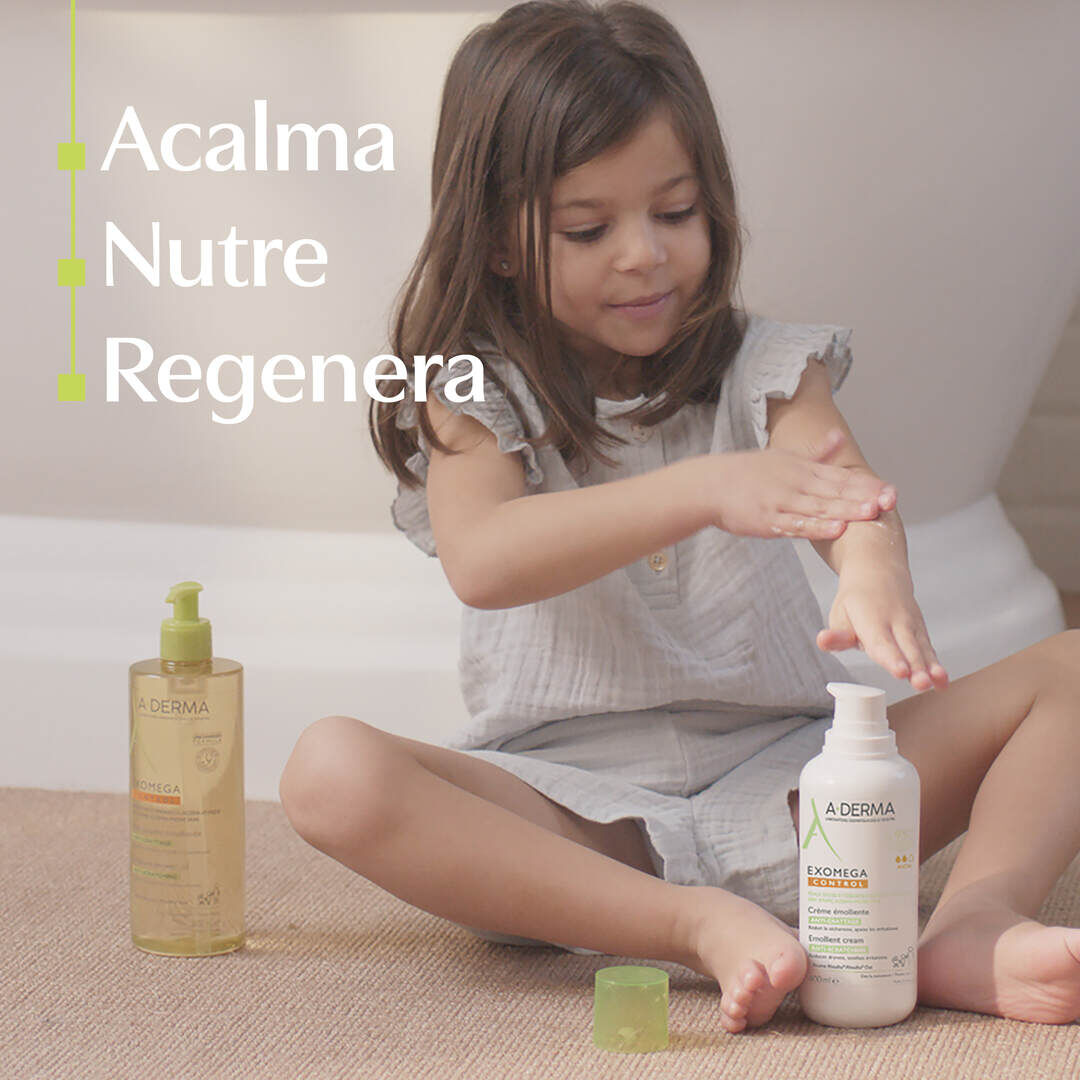 Exomega Control - Creme Emoliente Antiprurido - A-DERMA -  - Imagem 4