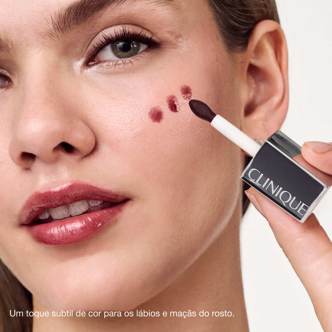 Lip+Cheek Oil lipgloss Blush - CLINIQUE - Pop Lip - Imagem 6