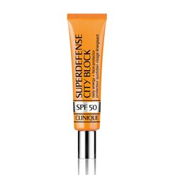 Superdefense™ City Block Broad Spectrum SPF 50 Daily Energy + Face Protector, , hi-res