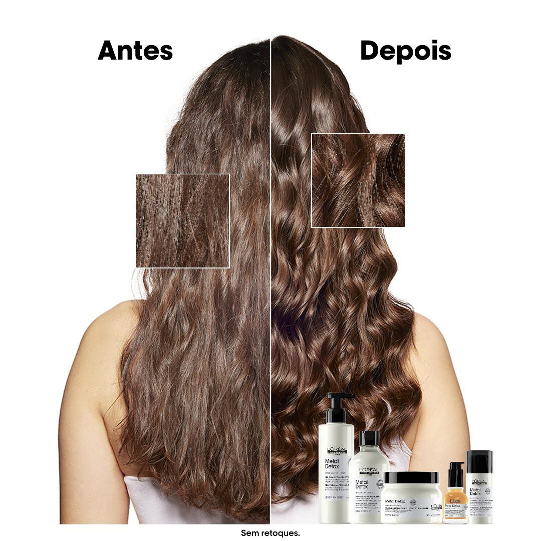Metal Detox - M&aacute;scara - L'OR&Eacute;AL PROFESSIONNEL - SERIE EXPERT - Imagem 6
