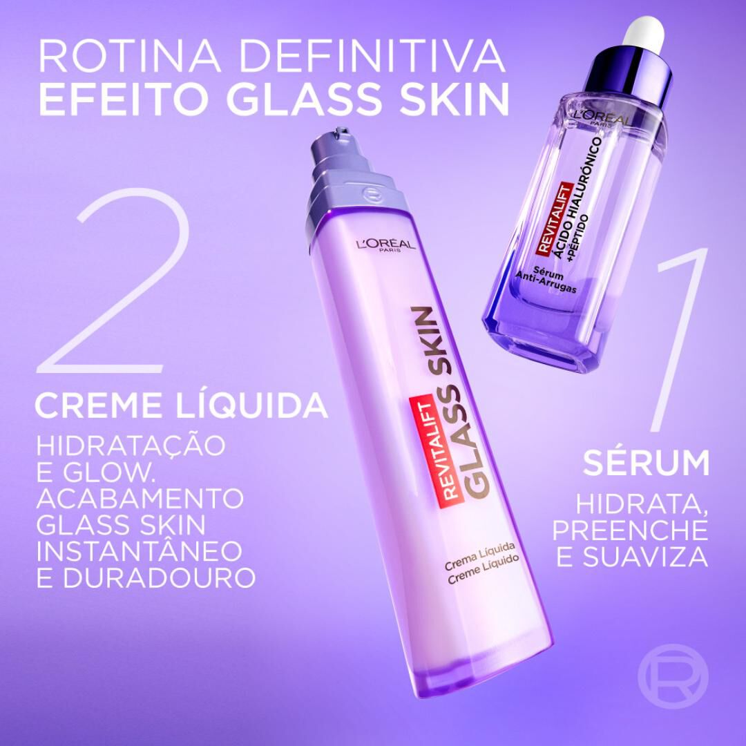 Revitalift Glass Skin - Creme L&iacute;quido - L'OR&Eacute;AL PARIS -  - Imagem 8