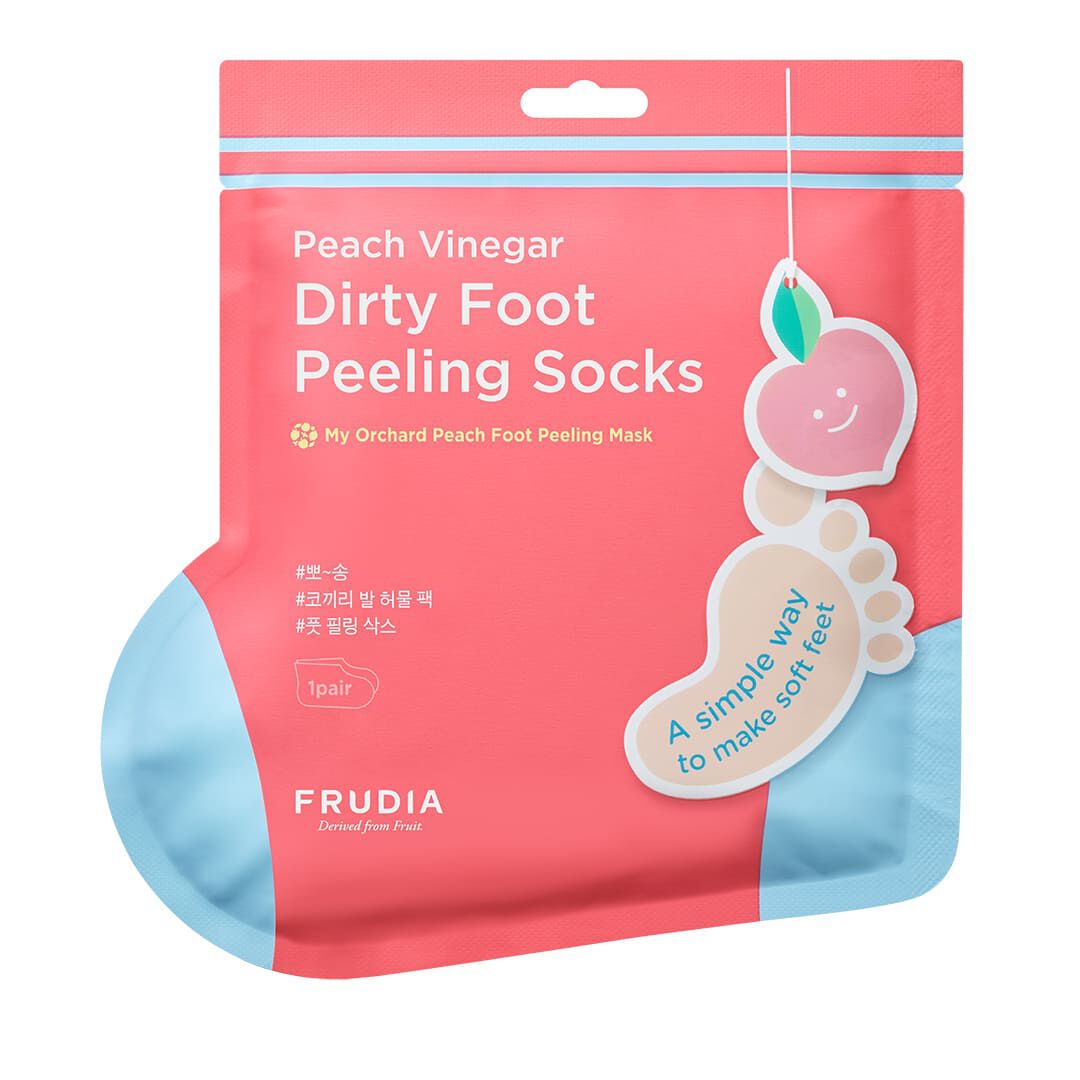 My Orchard Peach Foot Peeling Mask - FRUDIA -  - Imagem 1