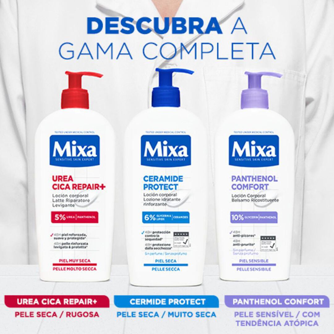 Lo&ccedil;&atilde;o Corporal Panthenol Comfort - MIXA -  - Imagem 5