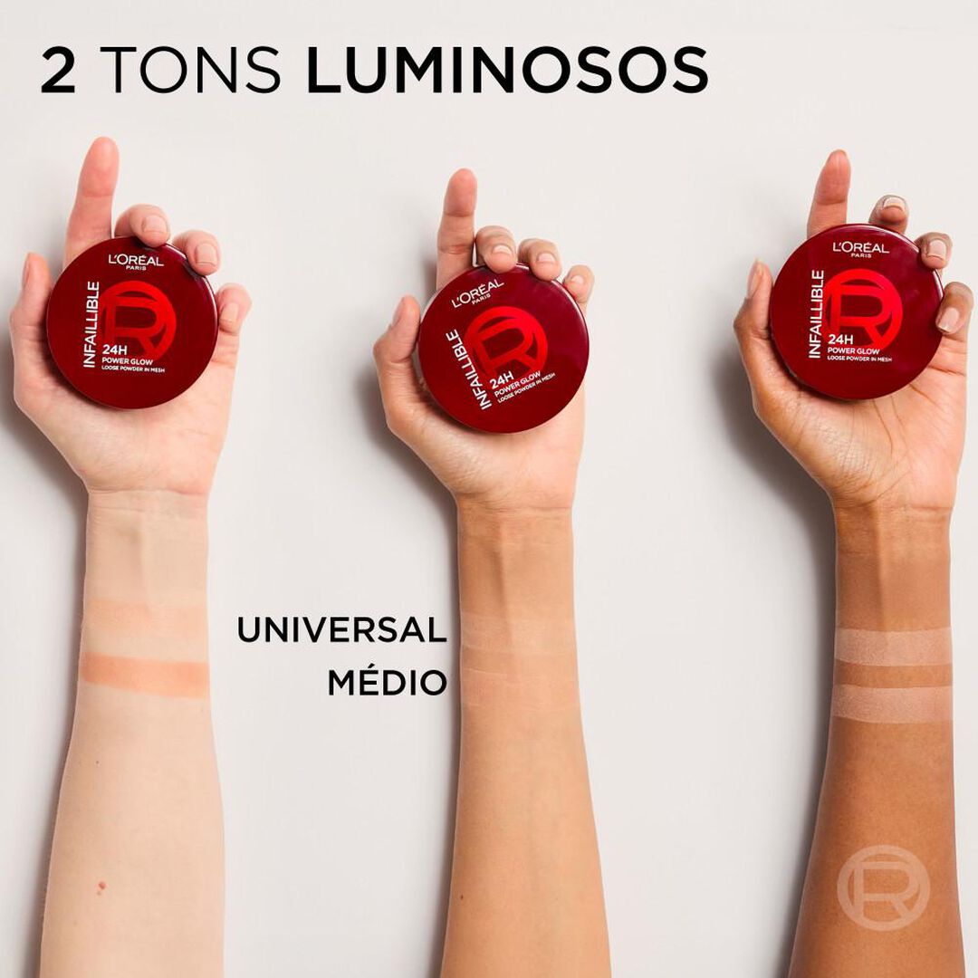 Power Glow - P&oacute; Solto - L'Or&eacute;al Paris - Infaillible 24H - Imagem 5