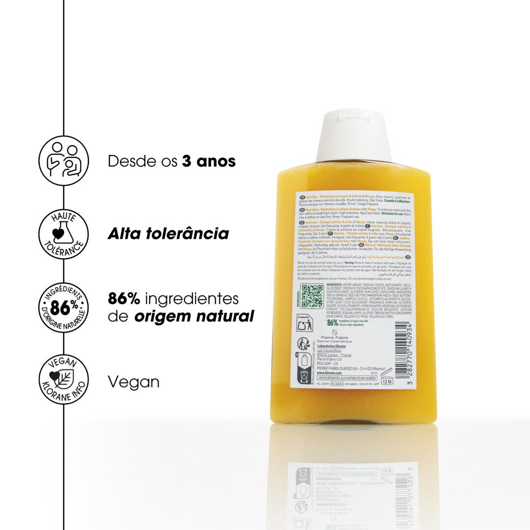 Champ&ocirc; Nutritivo Manga - KLORANE -  - Imagem 8