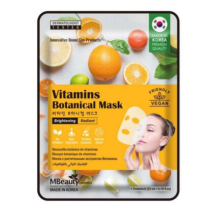 Máscara Facial Vitaminas Iluminadora - BCS Bodycare - BCS - Imagem