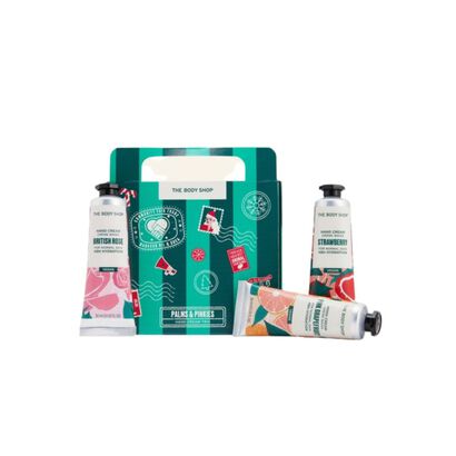 Palms & Pinkies Hand Cream Trio - The Body Shop - BODY SHOP - Imagem