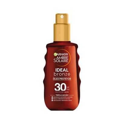 &Oacute;leo Protetor Ideal Bronze FPS30 - GARNIER AMBRE SOLAIRE - AMBRE SOLAIRE - Imagem