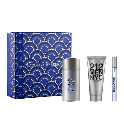 212 MEN 100ML+After Shave 100ML+Travel spray - CAROLINA HERRERA - 212/H - Imagem