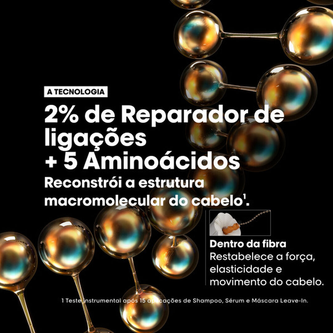 Absolut Repair Molecular M&aacute;scara - L'OR&Eacute;AL PROFESSIONNEL - SERIE EXPERT - Imagem 23