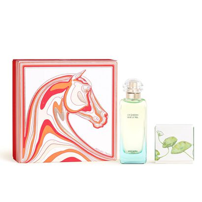 Coffret Un Jardin sur le Nil, Eau de Toilette - Hermès - COLEÇÃO PARFUMS-JARDINS - Imagem