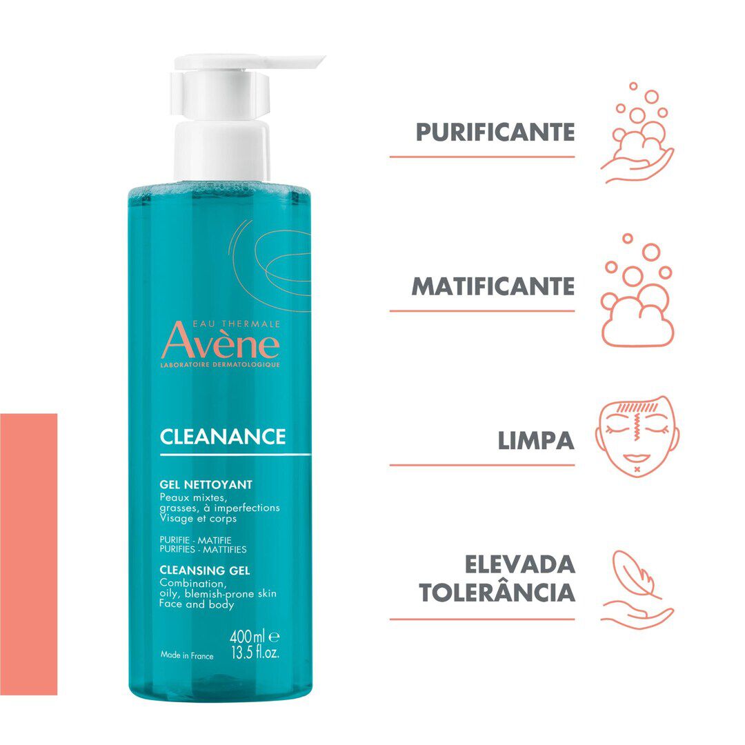 Cleanance Gel Limpeza Pele Oleosa - AVENE -  - Imagem 2