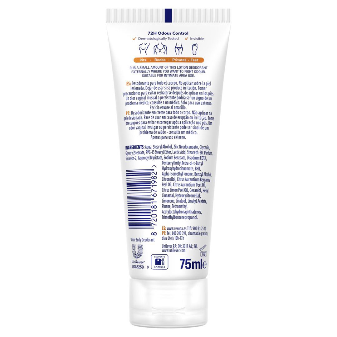 Desodorizante All Over Body Fresh Citrus - REXONA -  - Imagem 4