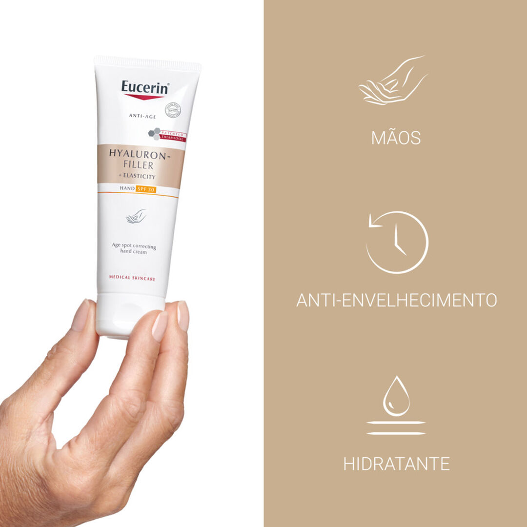 Hyaluron-Filler + Elasticity Creme de Mãos Corretor Manchas de Idade FPS30 - EUCERIN -  - Imagem 2
