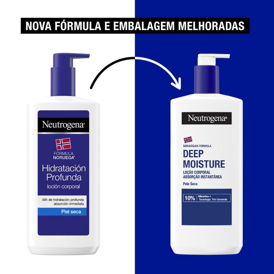 Lo&ccedil;&atilde;o de Hidrata&ccedil;&atilde;o Profunda (Pele Seca) - NEUTROGENA -  - Imagem 2