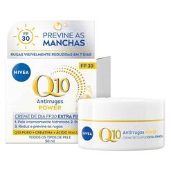 Q10 Power Antirrugas - Creme de dia Tripla Defesa FP30, , hi-res