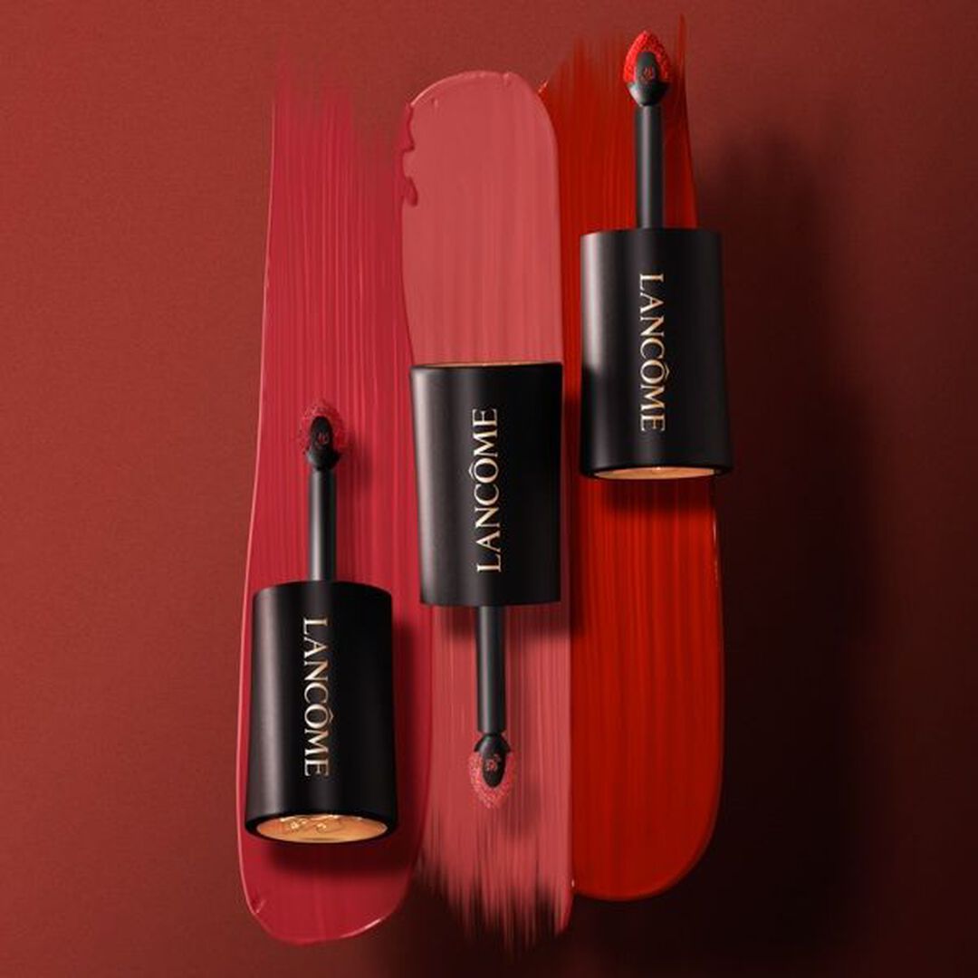 Bat&ocirc;m L&iacute;quido Semi-Mate - Lanc&ocirc;me - L'Absolu Rouge Drama Ink - Imagem 3
