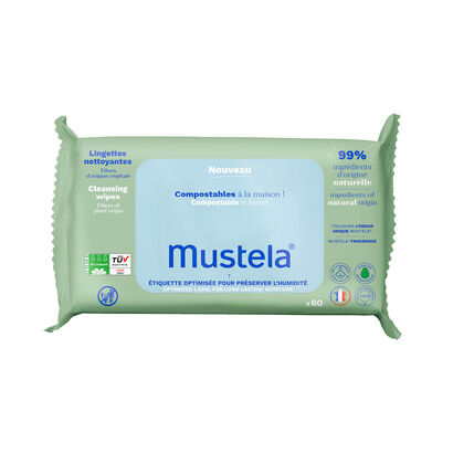 Toalhete Limpeza de Fibra Natural - MUSTELA -  - Imagem
