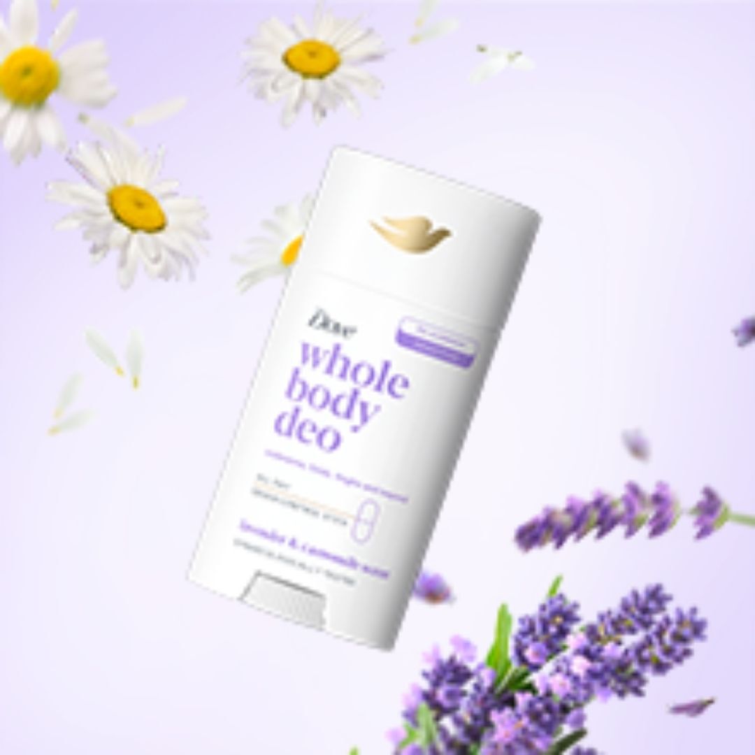 Desodorizante Para Todo o Corpo Stick Lavanda e Camomila - DOVE -  - Imagem 4