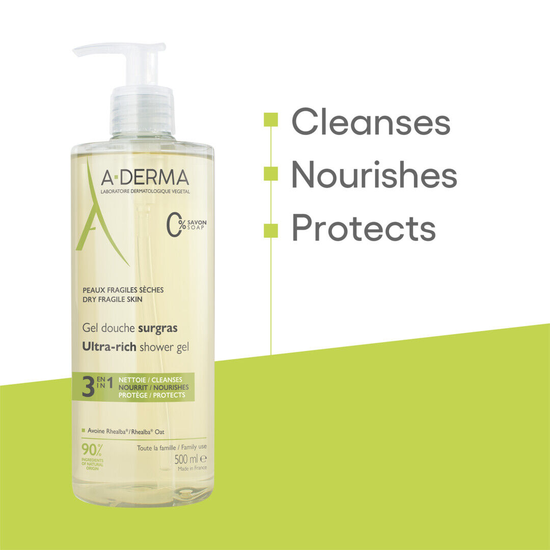 Gel Duche Ultra Rico - A-DERMA -  - Imagem 6