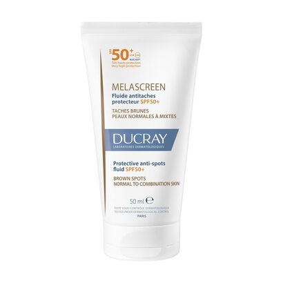 Ducray Melascreen Flu&iacute;do Protetor Anti-Manchas SPF50+ 50ml - DUCRAY -  - Imagem