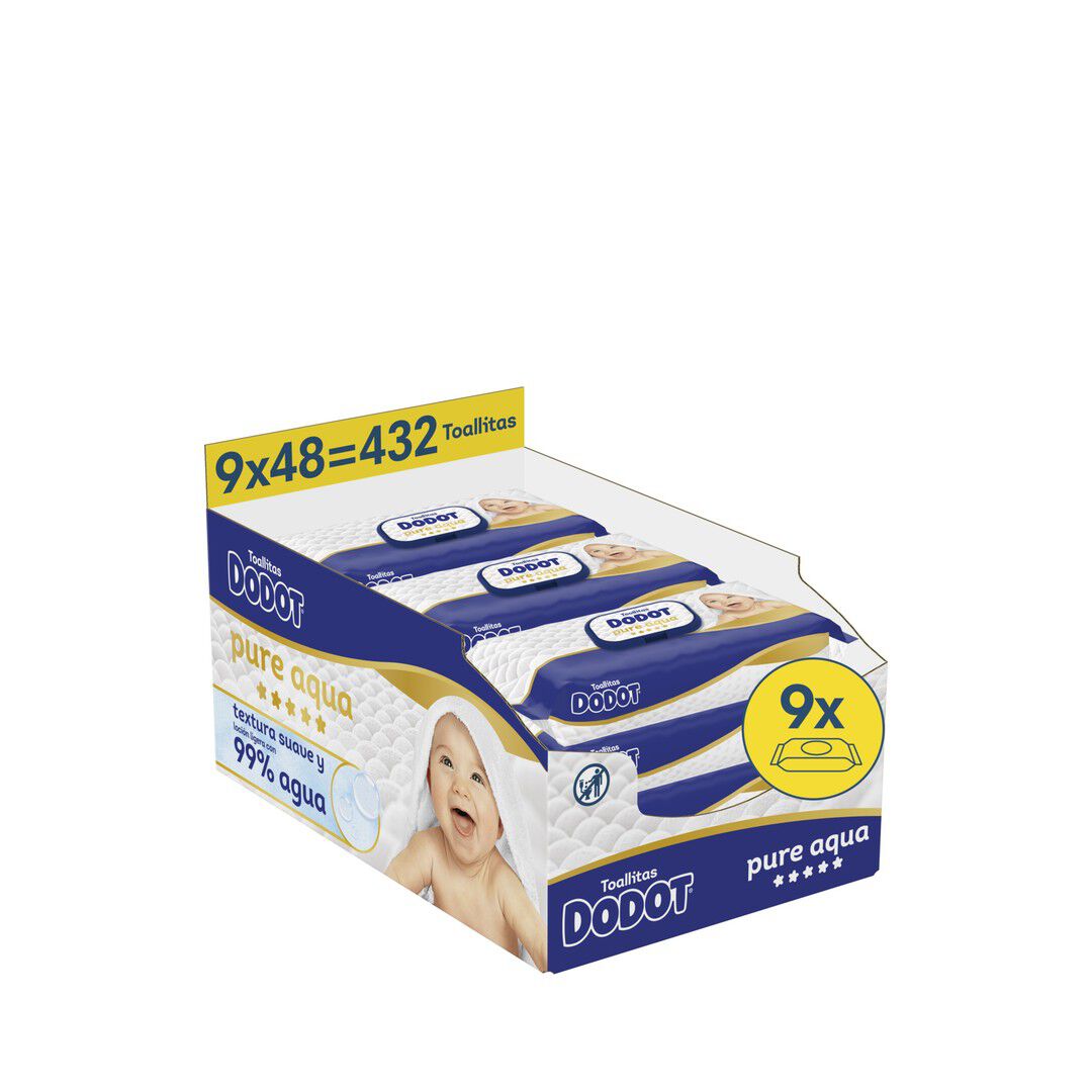 Toalhitas Pure Aqua - DODOT -  - Imagem 1