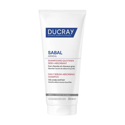Ducray Sabal Argeal Champ&ocirc; Di&aacute;rio Seboabsorvente 200ml - DUCRAY -  - Imagem