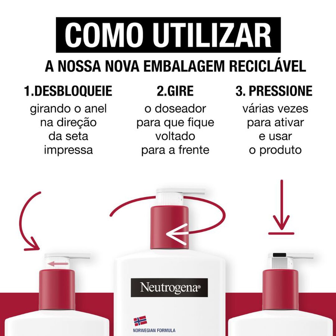 Loção de Corpo de Reparação Intensa - NEUTROGENA -  - Imagem 3
