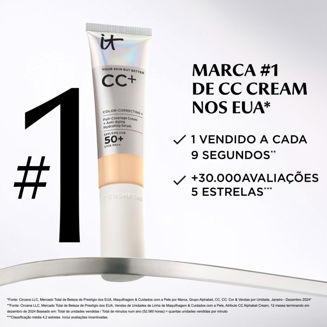 CC+ SPF 50 - IT COSMETICS - Your Skin But Better - Imagem 3
