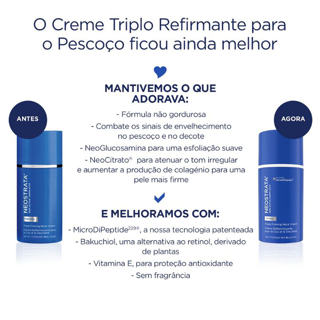 Skin Active - Creme Triplo Refirmante para o Pescoço e Decote - NEOSTRATA -  - Imagem 7