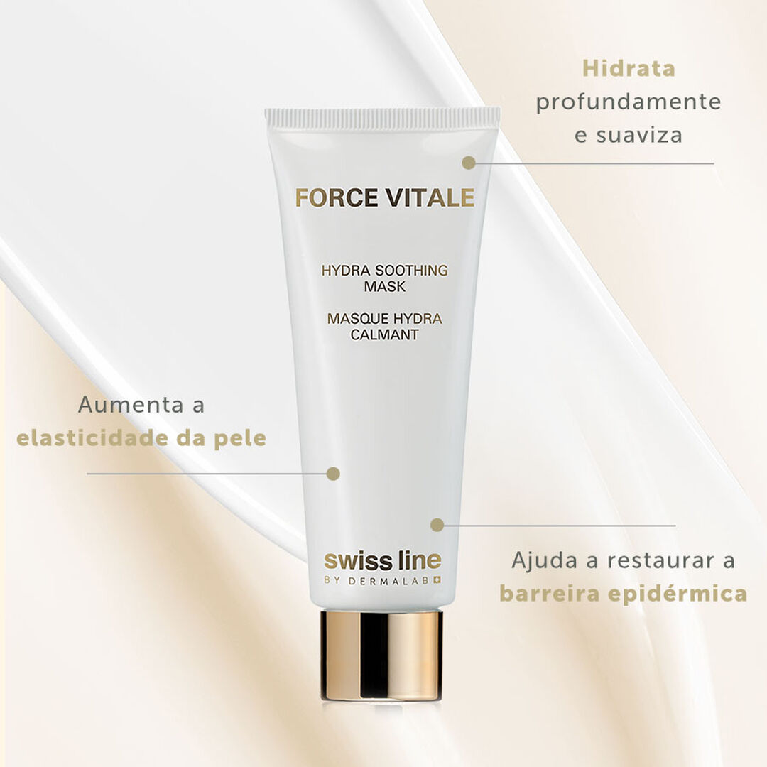 Hydra Soothing Mask - Swiss Line - Force Vitale - Imagem 3