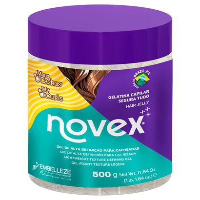 Gelatina Fixadora Segura Tudo - Novex - MEUS CACHOS - Imagem
