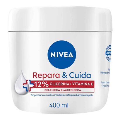 Creme Repara & Cuida (12% Glicerina + Vitamina E) - NIVEA -  - Imagem
