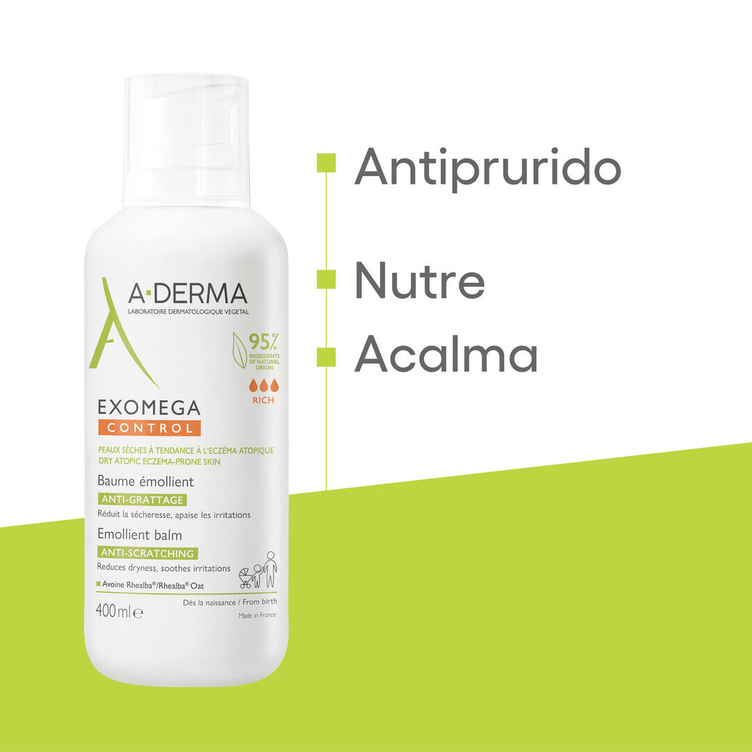Exomega Control - B&aacute;lsamo Emoliente Antiprurido - A-DERMA -  - Imagem 8