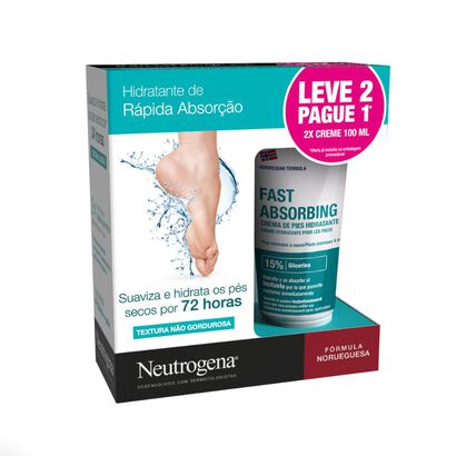 Promo Pack Creme Pés Rápida Absorção - NEUTROGENA -  - Imagem
