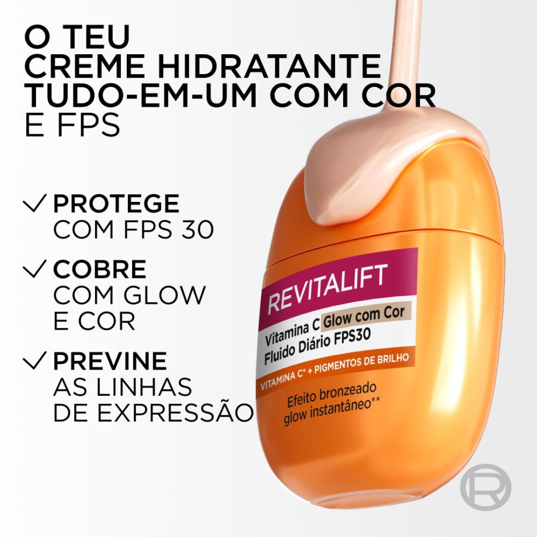 Revitalift Vitamina C SPF30 - Hidratante com Cor - L'Or&eacute;al Paris -  - Imagem 7
