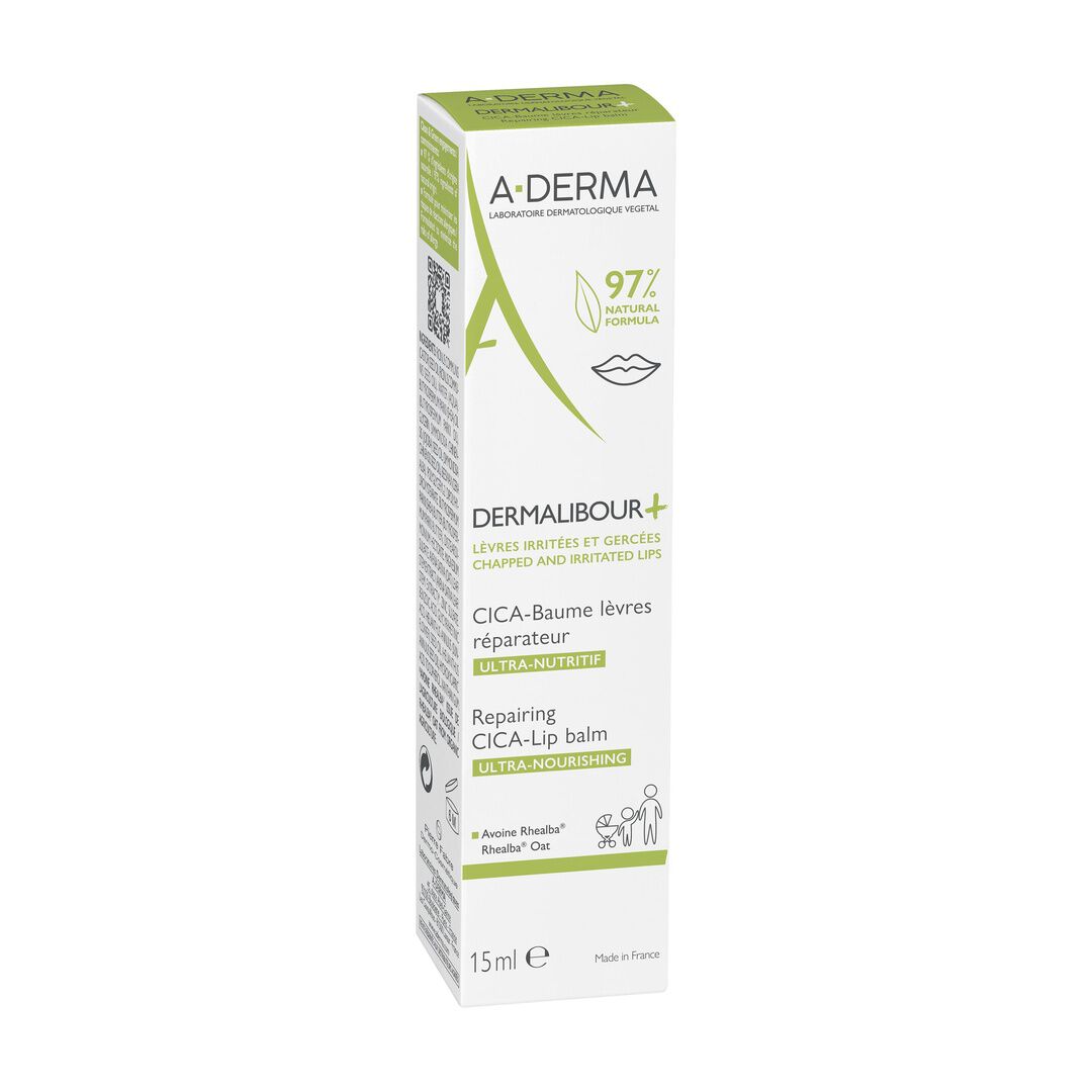 Dermalibour+ - Bálsamo Lábios Reparador CICA - A-DERMA -  - Imagem 7