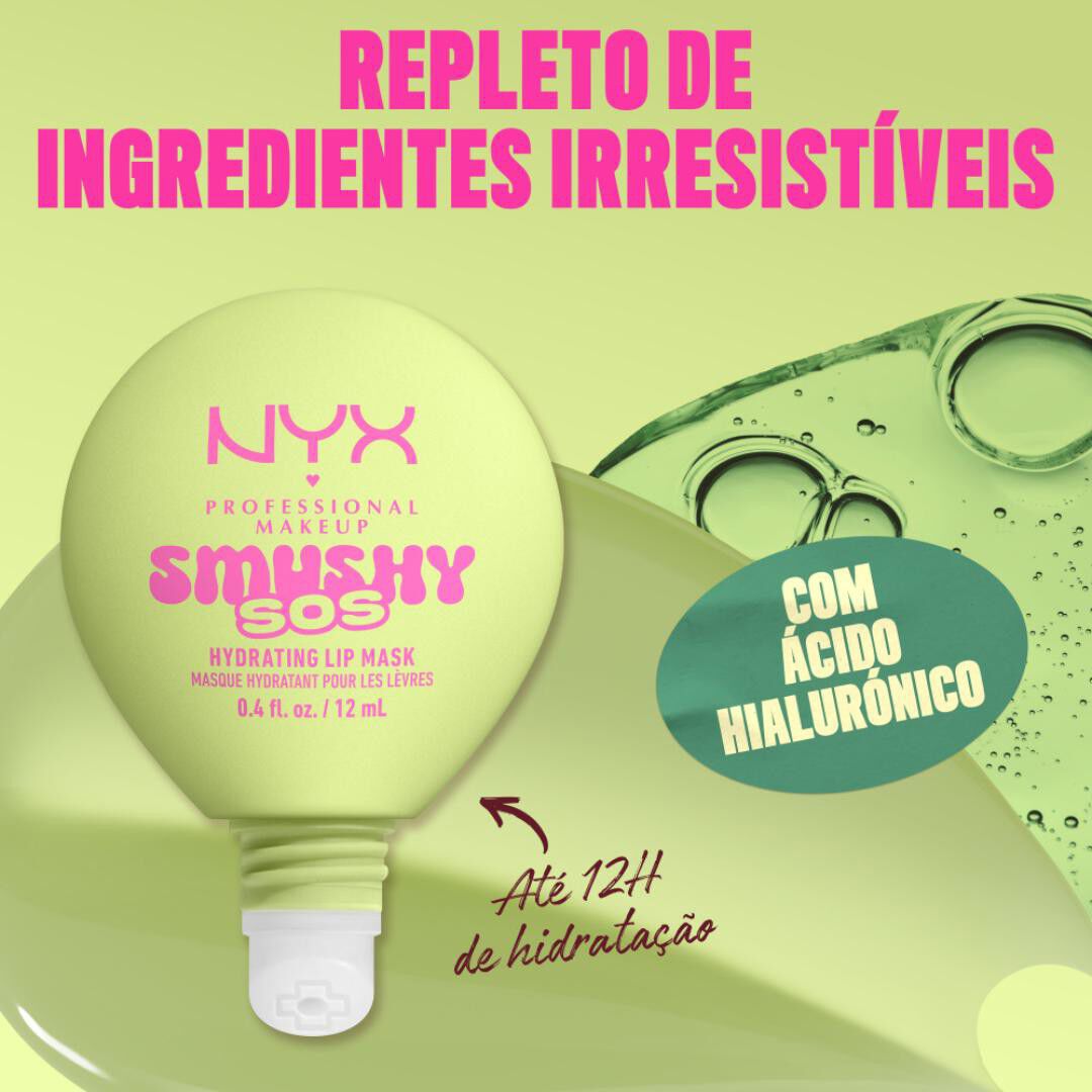 Smushy SOS Hydrating Lip Mask - NYX Professional Makeup -  - Imagem 12