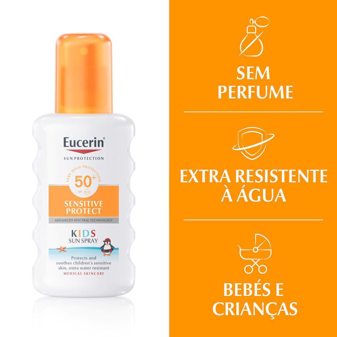 Sensitive Protect Crian&ccedil;as Spray SPF50+ - EUCERIN -  - Imagem 4
