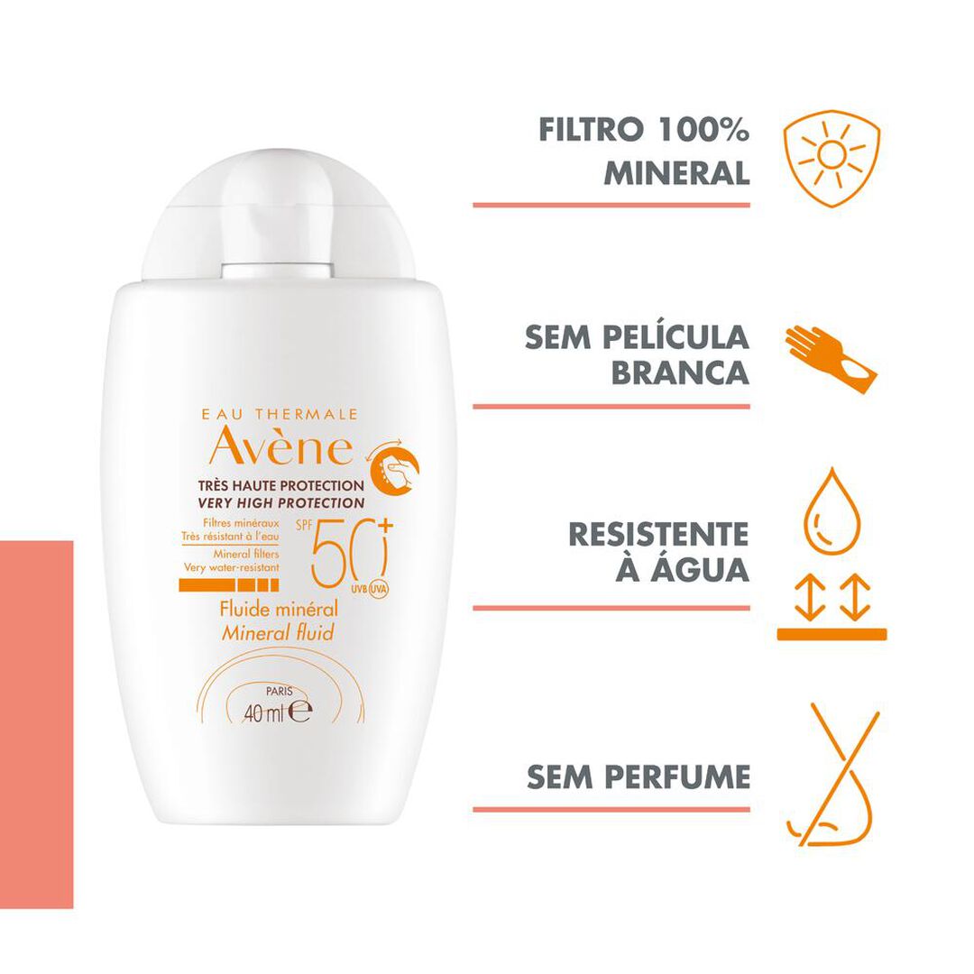 Protetor Solar Fluido Mineral SPF50+ - AVENE -  - Imagem 3