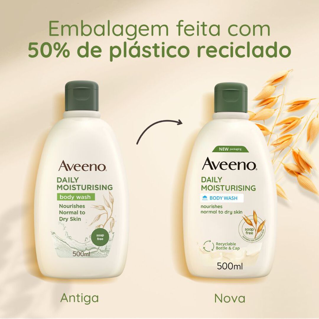 Daily Moisturising - Gel de Banho - AVEENO -  - Imagem 3