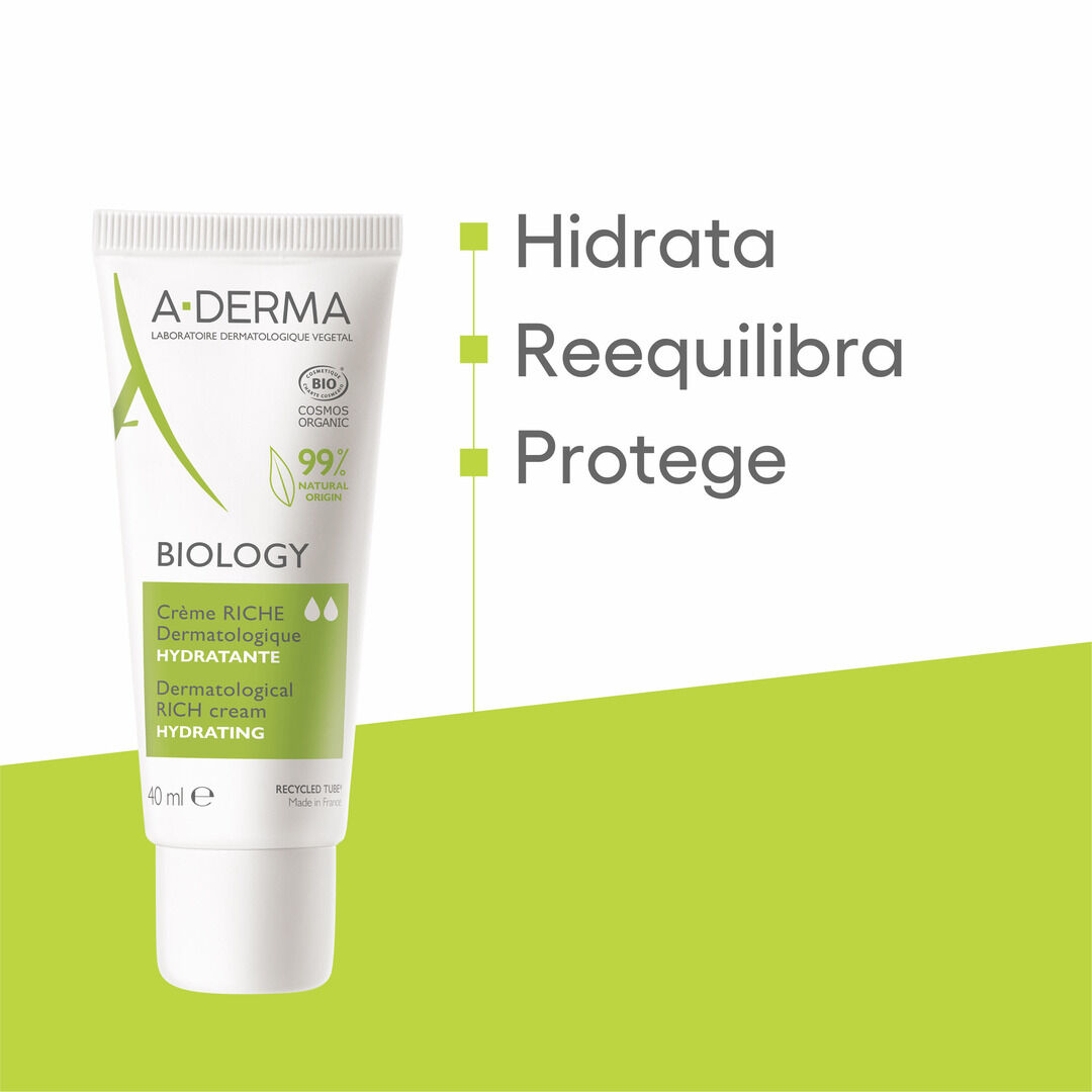 Biology Creme  Rico Hidratante - A-DERMA -  - Imagem 2