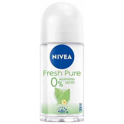 Roll-on Pure & Natural - NIVEA -  - Imagem