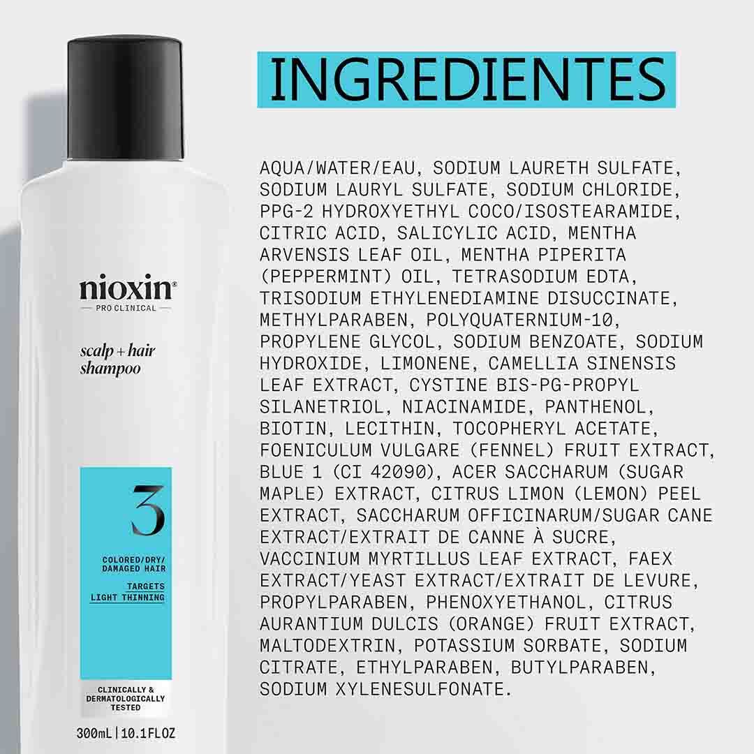 Champô - Nioxin - Sistema 3 - Imagem 3