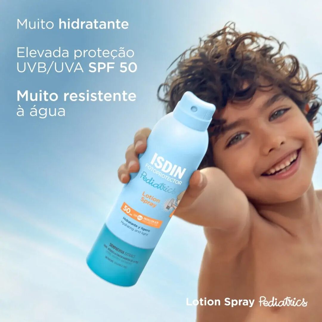 Fotoprotetor Lotion Spray Pediatrics SPF 50 - ISDIN -  - Imagem 2