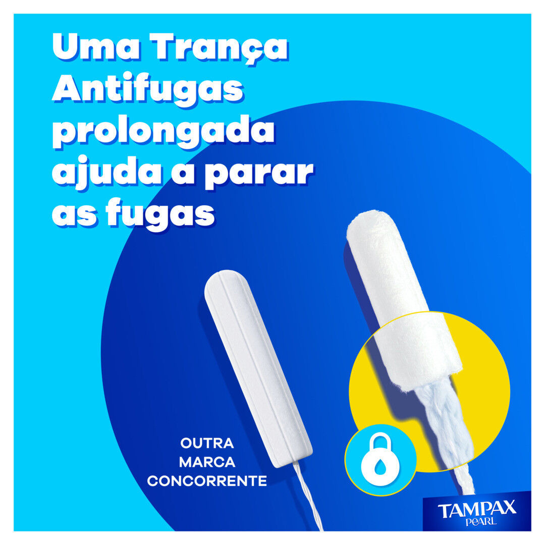 Tamp&otilde;es Pearl Compak Super - TAMPAX -  - Imagem 3