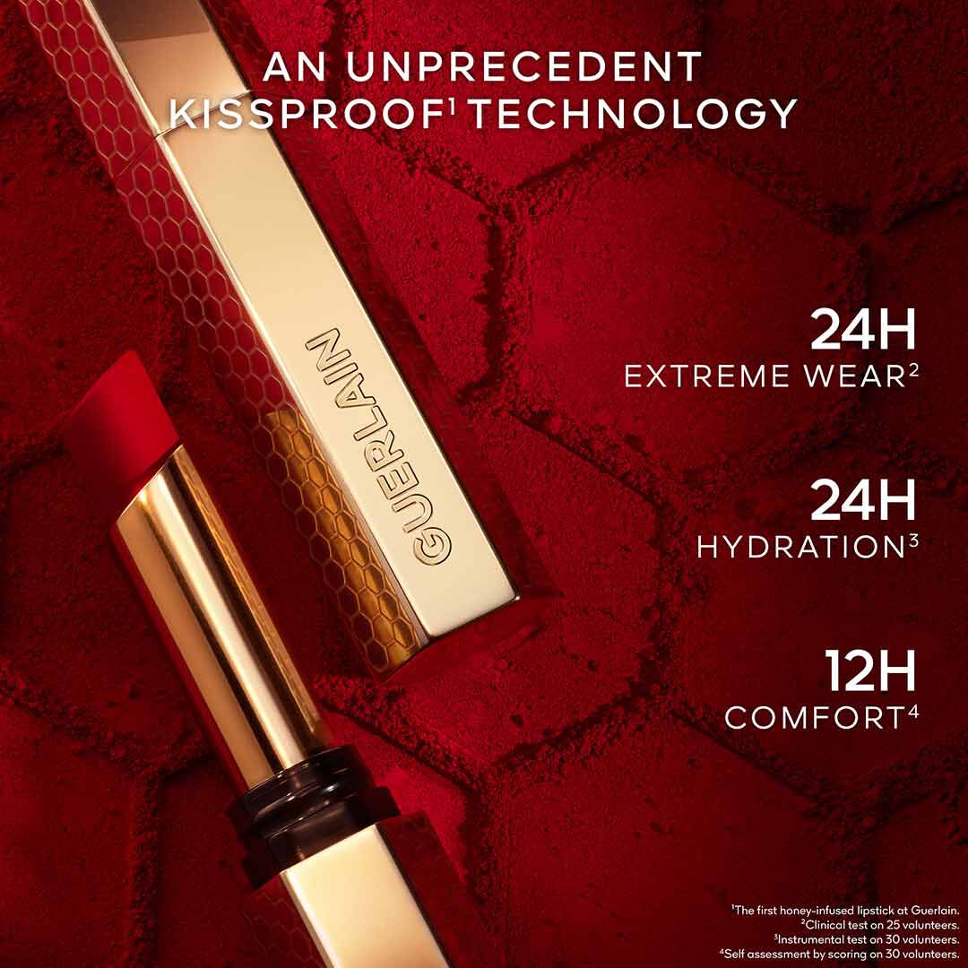 Batom Intenso com Infus&atilde;o de Mel - GUERLAIN - KK BLUR MATTE - Imagem 5