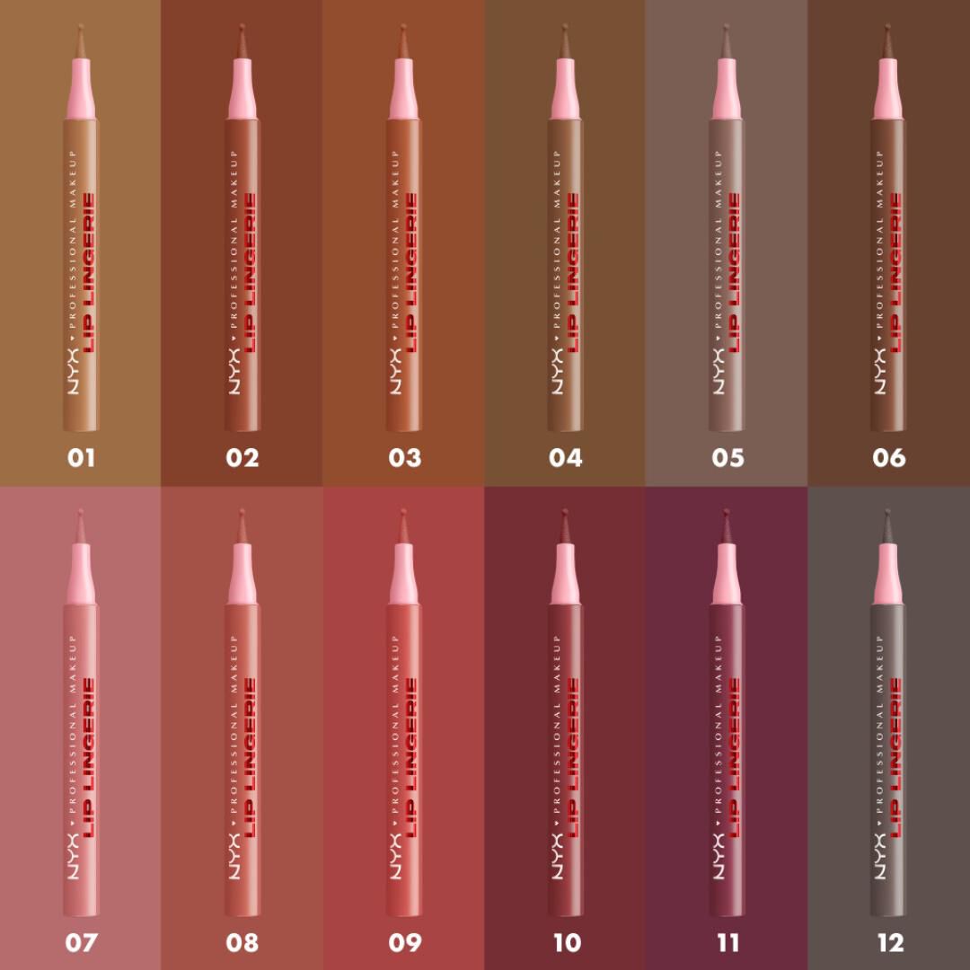 Lip Lingerie - Lip Liner Stain - NYX Professional Makeup - Lip Lingerie - Imagem 28