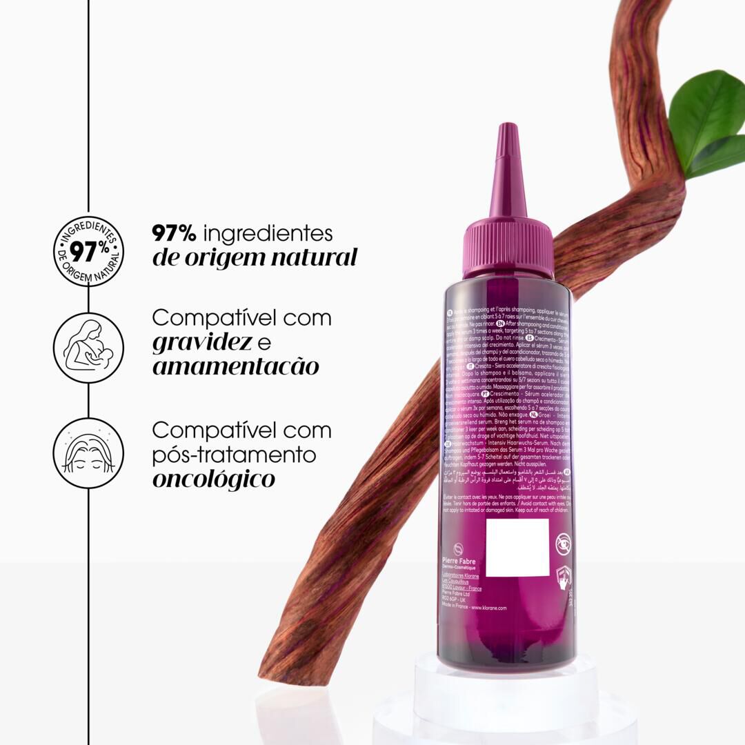 S&eacute;rum Quinina Acelerador Crescimento - KLORANE -  - Imagem 11