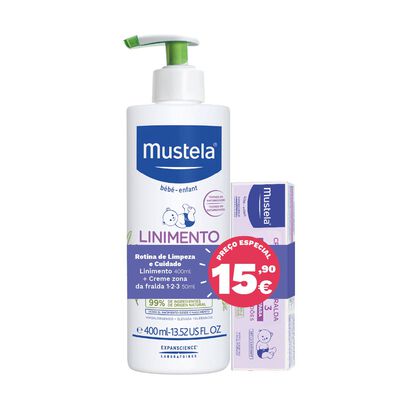 Pack Rotina de Limpeza e Cuidado Bebé - MUSTELA -  - Imagem